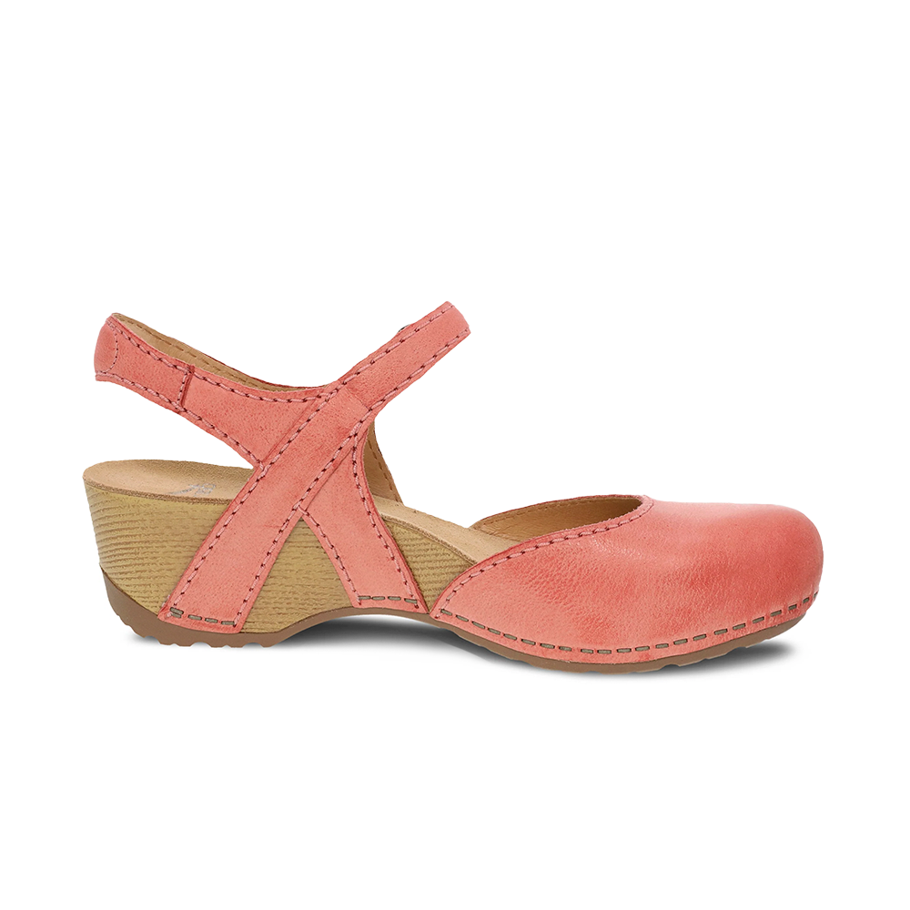 Dansko Tiffani-Coral Milled Burnished