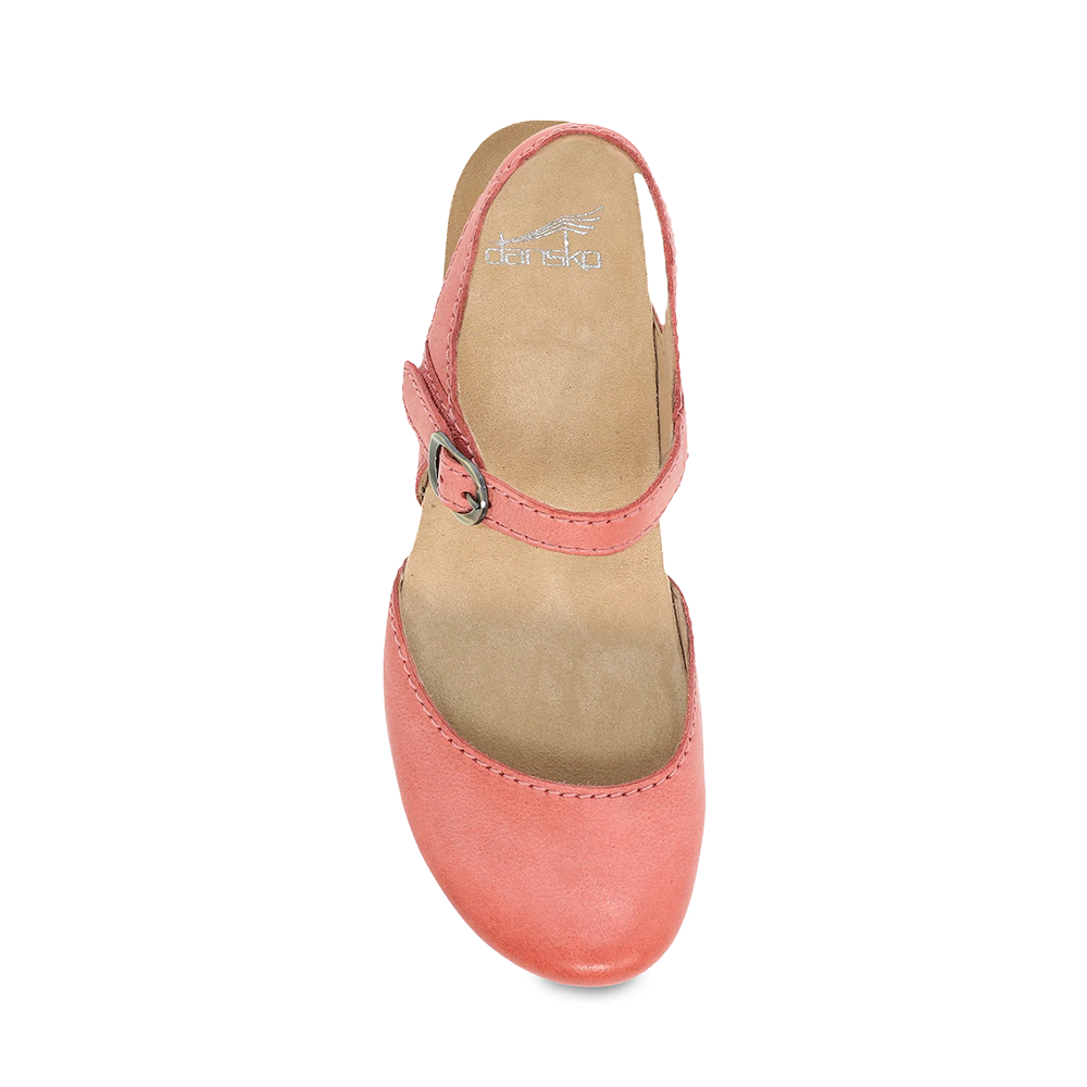 Dansko Tiffani-Coral Milled Burnished