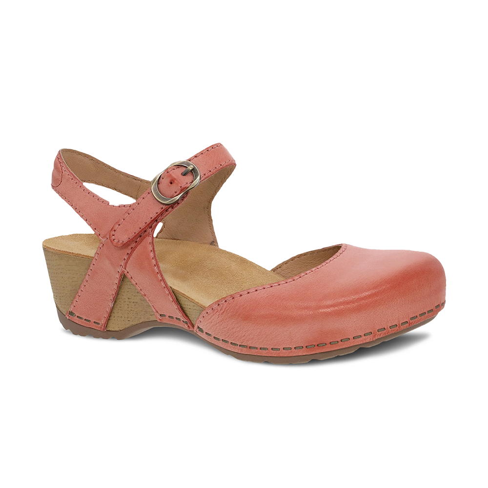 Dansko Tiffani-Coral Milled Burnished