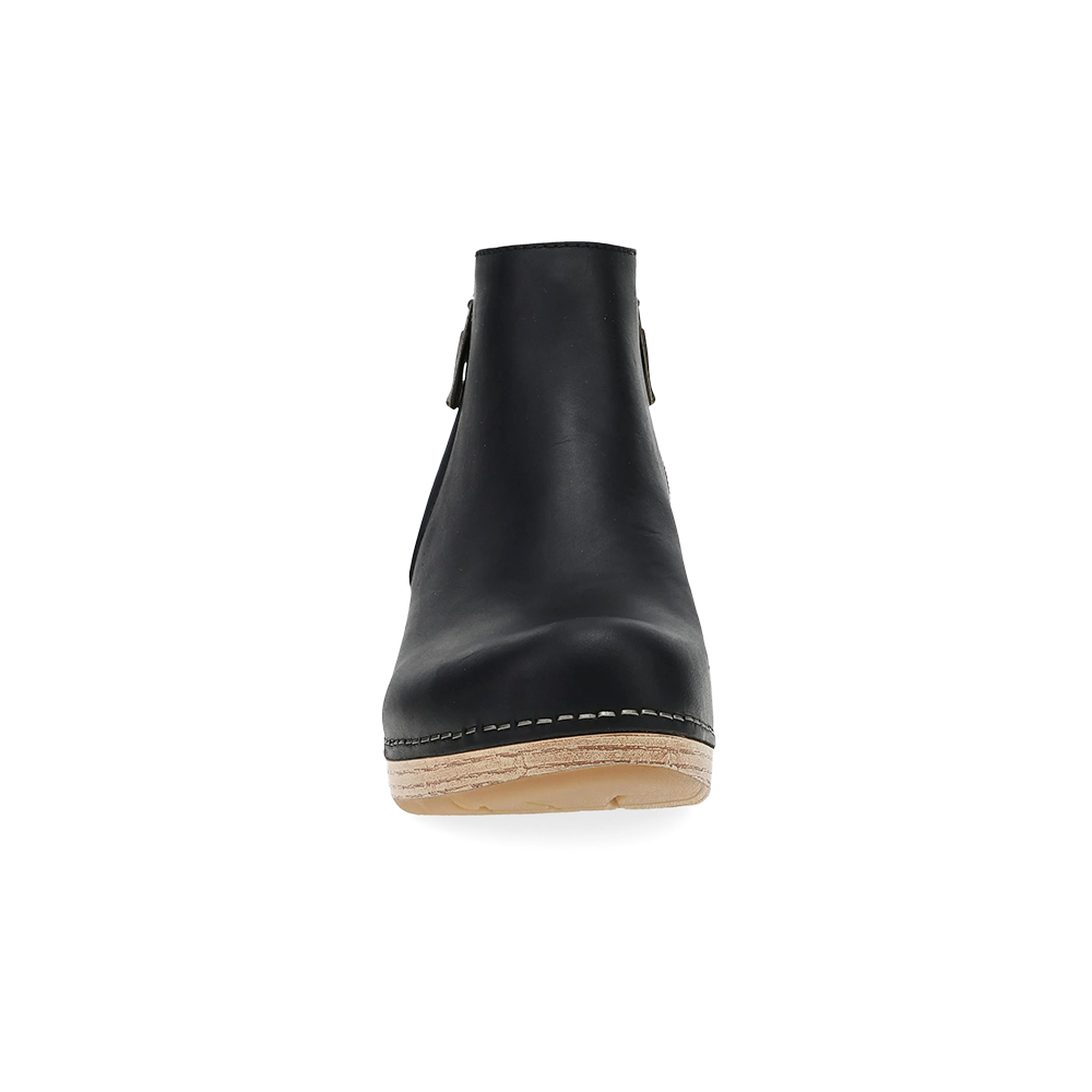 Dansko Lizanne-Black Oiled Pull Up