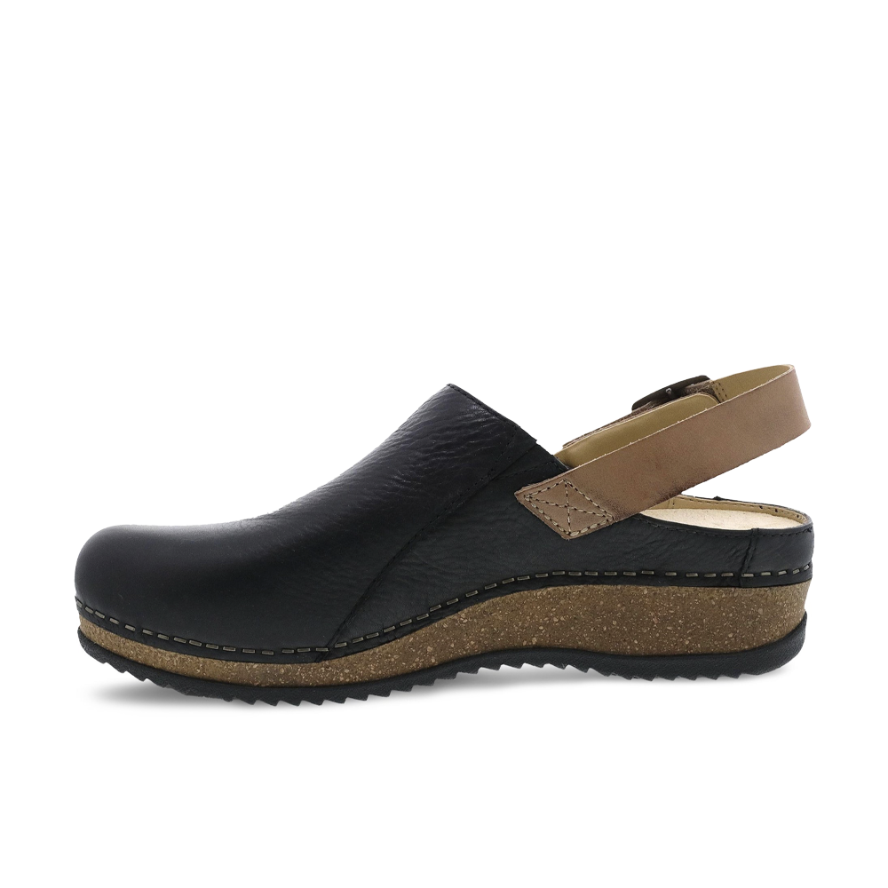 Dansko Merrin-Black Waxy Milled