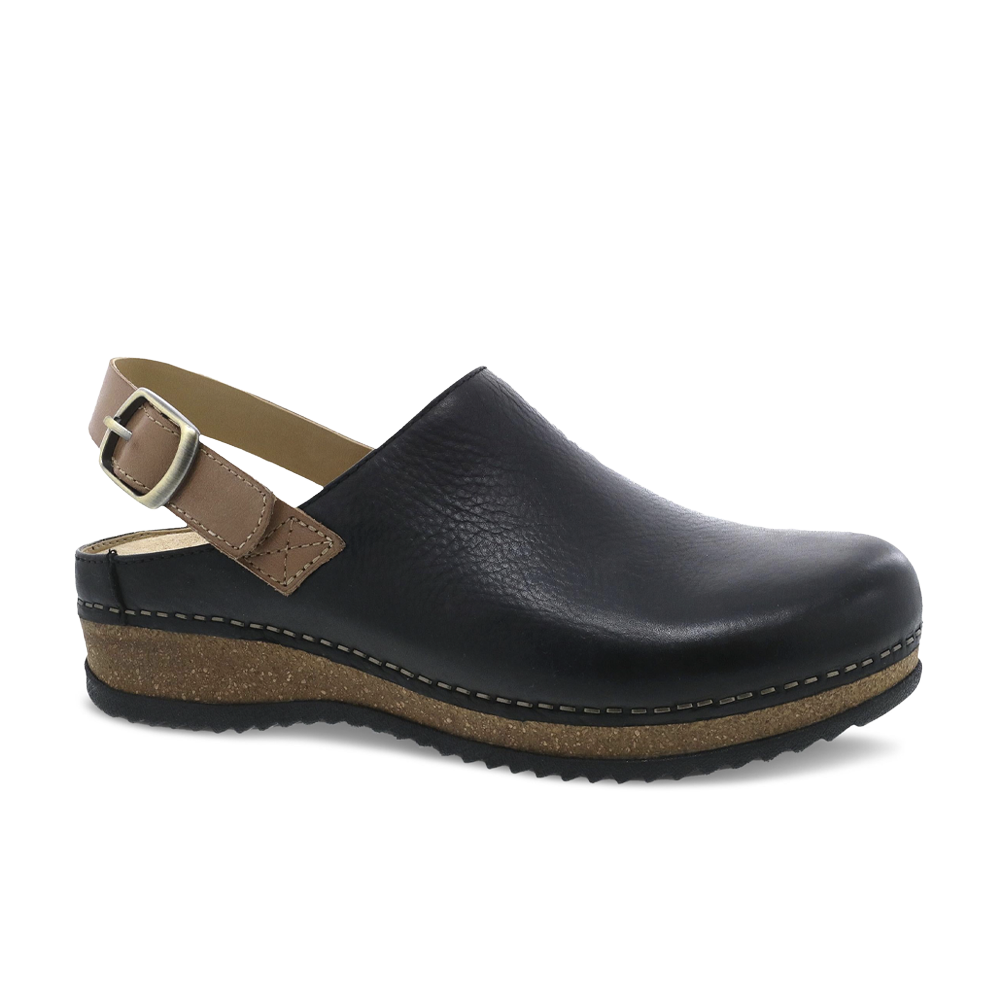 Dansko Merrin-Black Waxy Milled