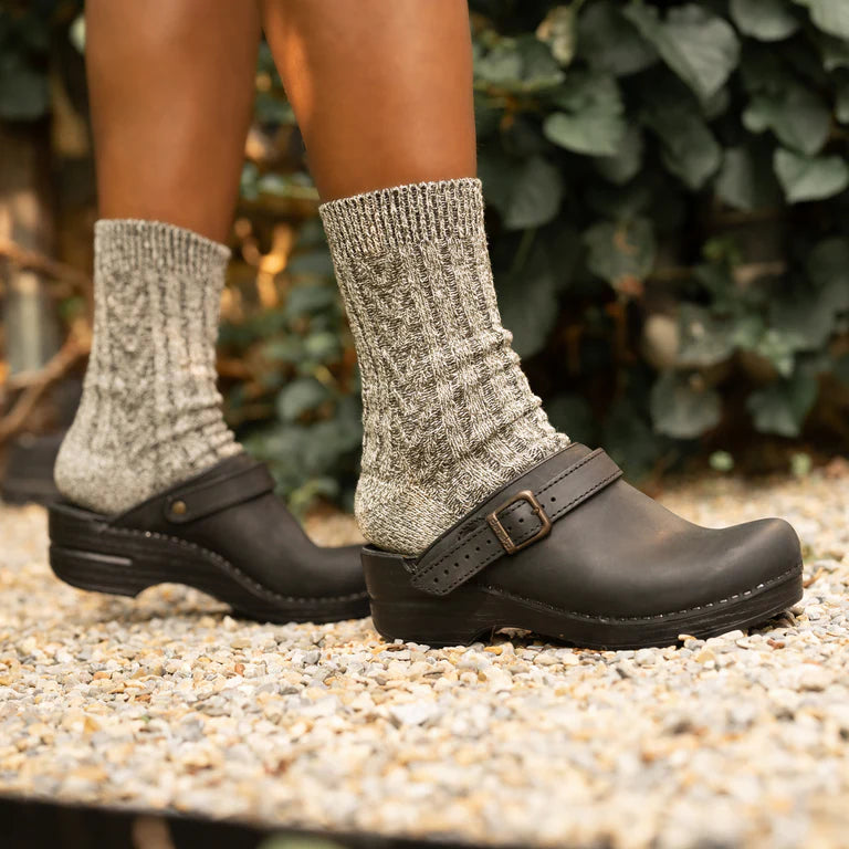 Dansko Ingrid-Black Oiled