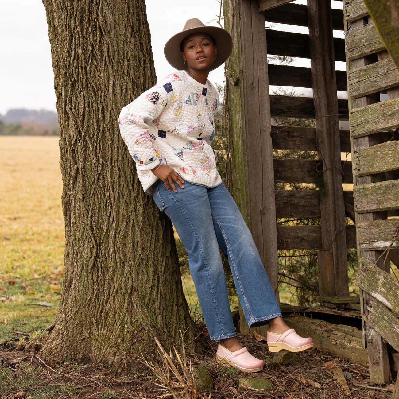 Dansko Professional-Pink Milled Burnished
