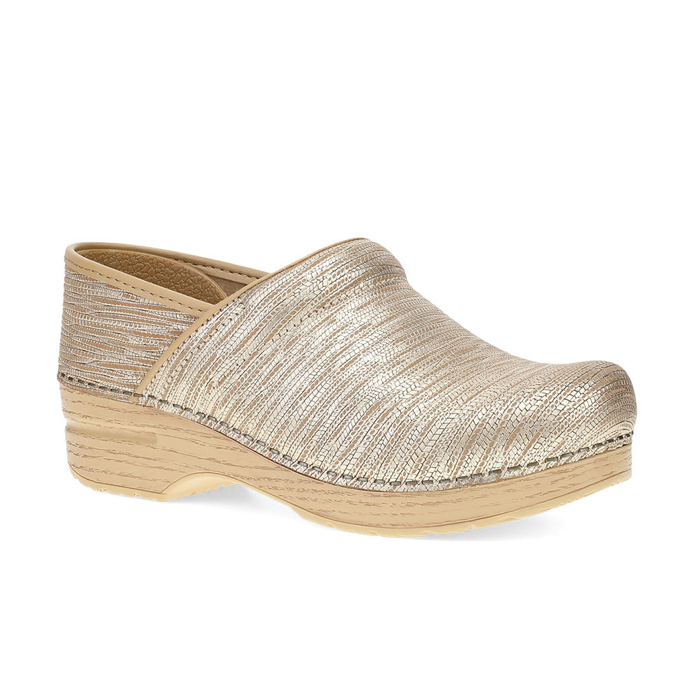 Dansko Professional Clog-Gold Texture