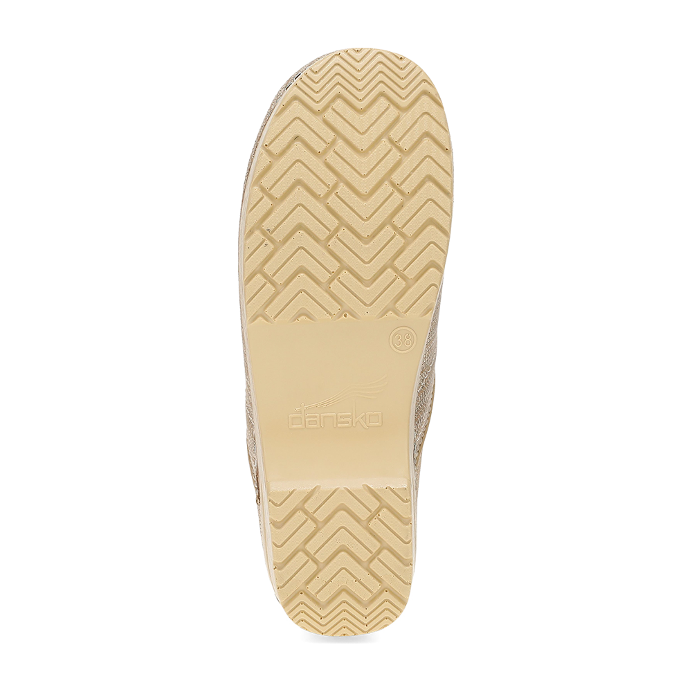 Dansko Professional Clog-Gold Texture