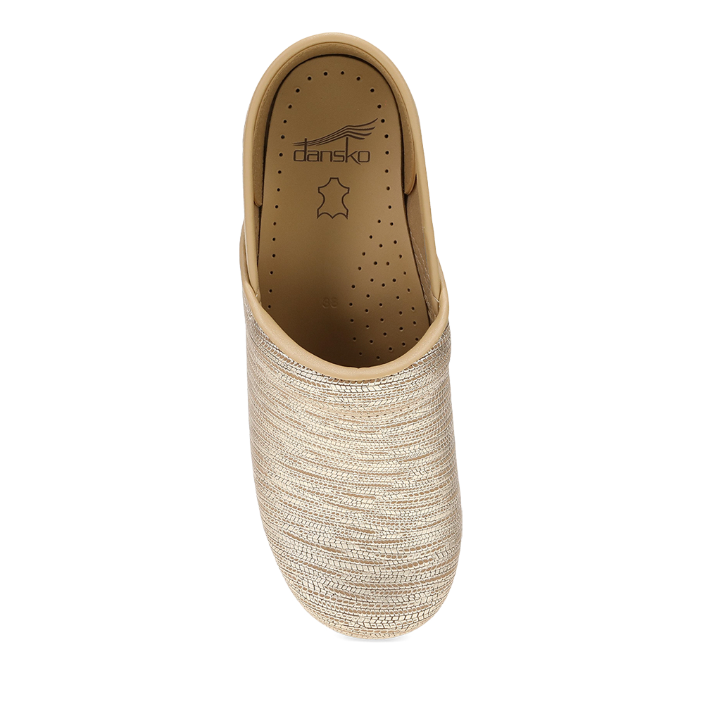 Dansko Professional Clog-Gold Texture