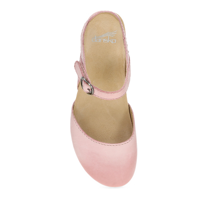 Dansko Tiffani-Pink Milled Burnished