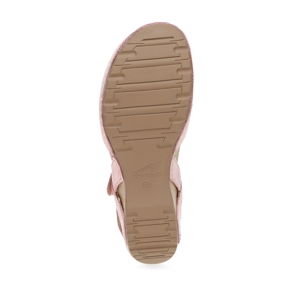 Dansko Tiffani-Pink Milled Burnished