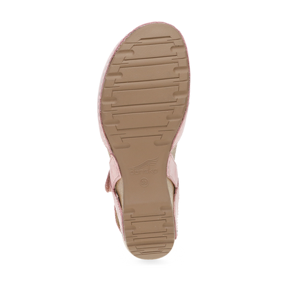 Dansko Tiffani-Pink Milled Burnished