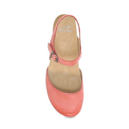 Dansko Tiffani-Coral Milled Burnished
