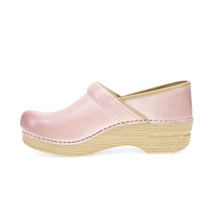 Dansko Professional-Pink Milled Burnished