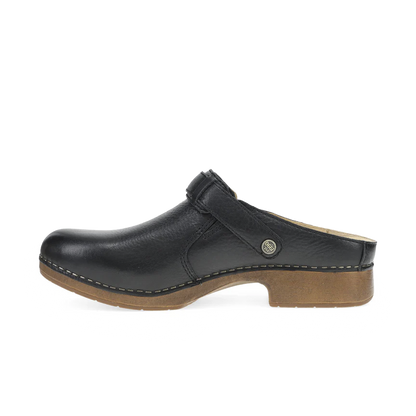 Dansko Millie-Black Waxy Milled