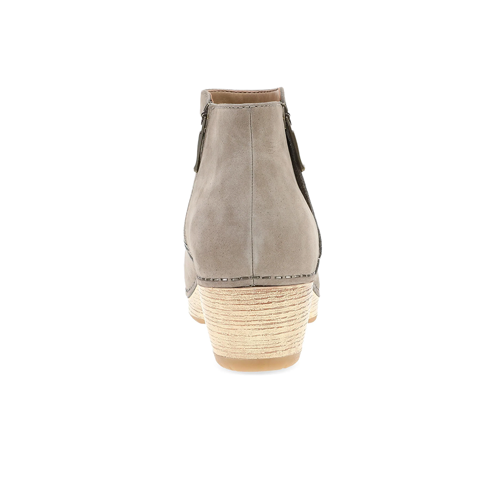 Dansko Lizanne-Taupe Milled Nubuck