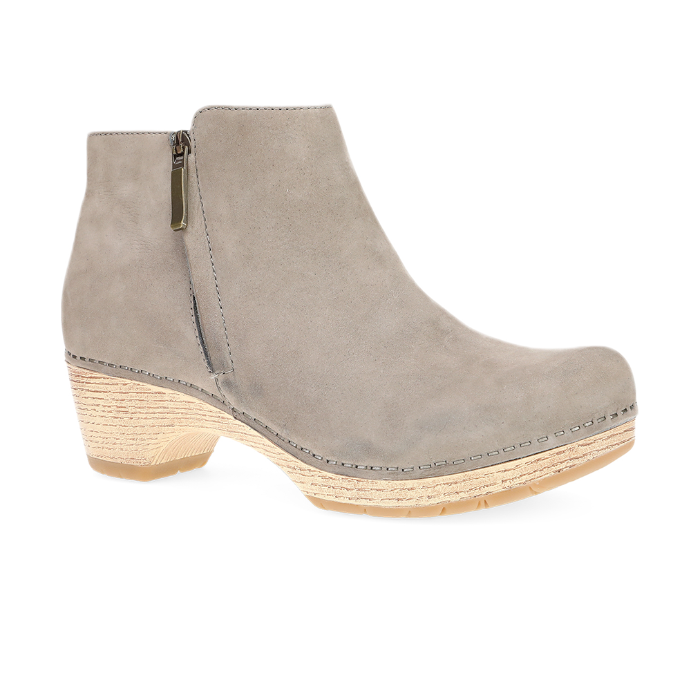 Dansko Lizanne-Taupe Milled Nubuck