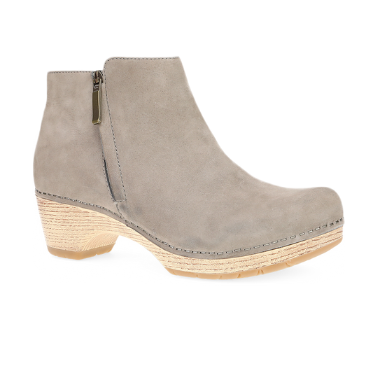 Dansko Lizanne-Taupe Milled Nubuck