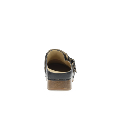 Dansko Millie-Black Waxy Milled