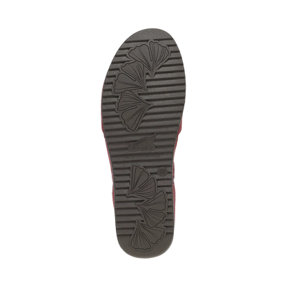 Dansko Mae-Red Burnished Suede