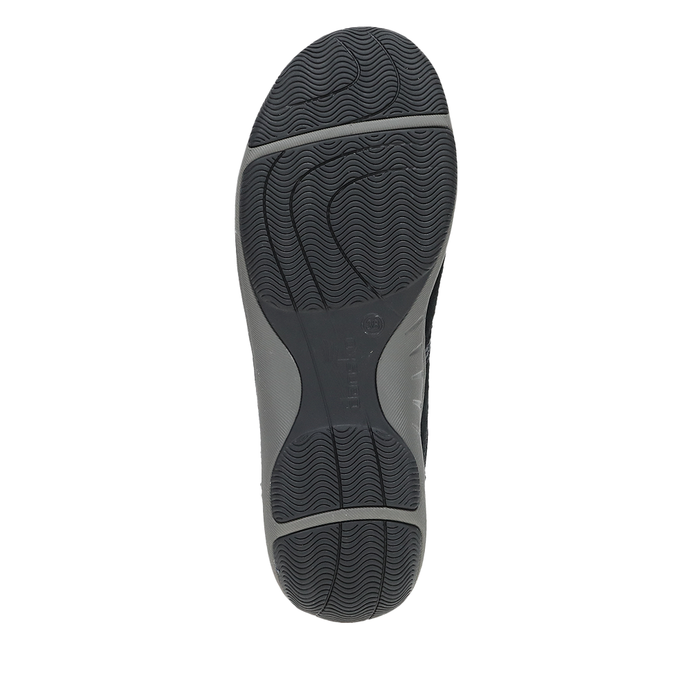 Dansko Harlyn-Black/Black Suede