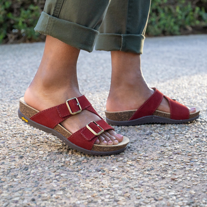 Dansko Dayna-Cinnabar Suede