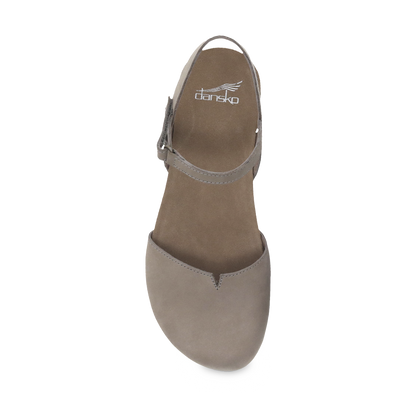 Dansko Rowan-Taupe Milled Nubuck