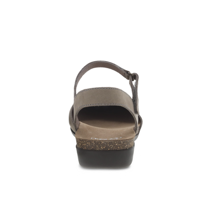 Dansko Rowan-Taupe Milled Nubuck