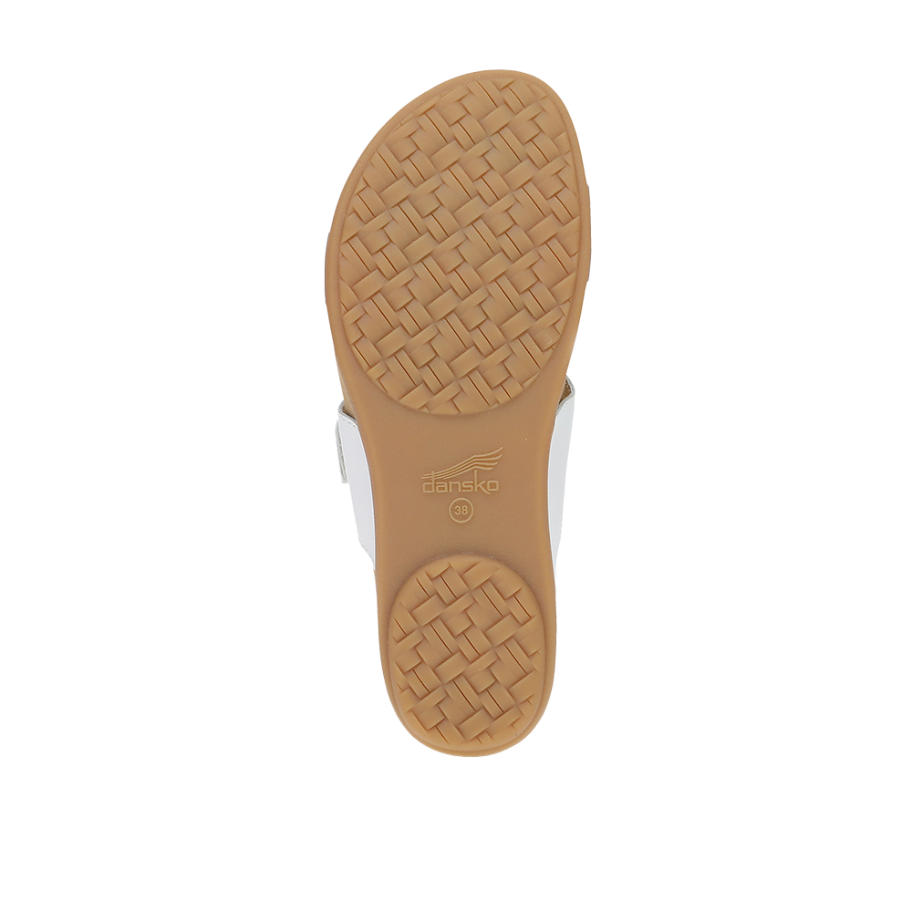 Dansko Justine-White Full Grain
