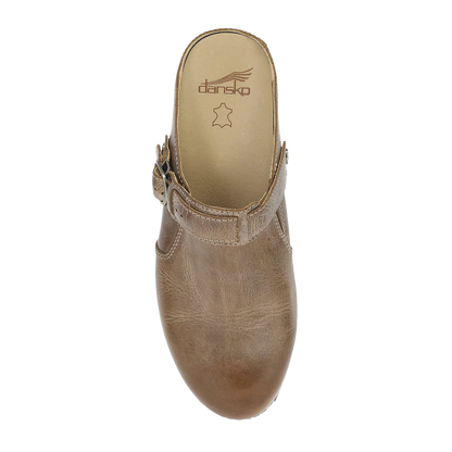 Dansko Millie-Tan Waxy Brush Off