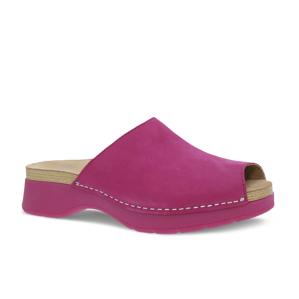 Dansko Ravyn-Fuchsia Milled Nubuck