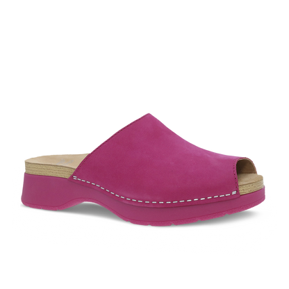 Dansko Ravyn-Fuchsia Milled Nubuck