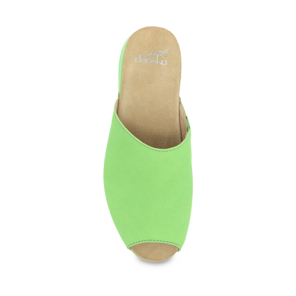 Dansko Ravyn-Lime Milled Nubuck