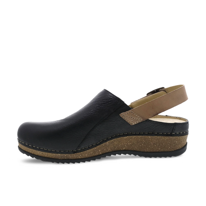 Dansko Merrin-Black Waxy Milled