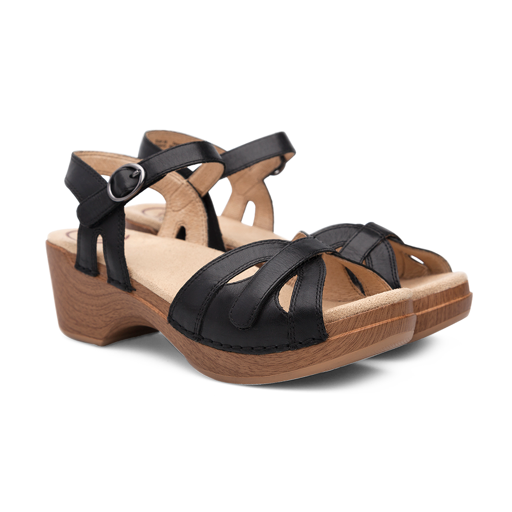 Dansko Season-Black Leather