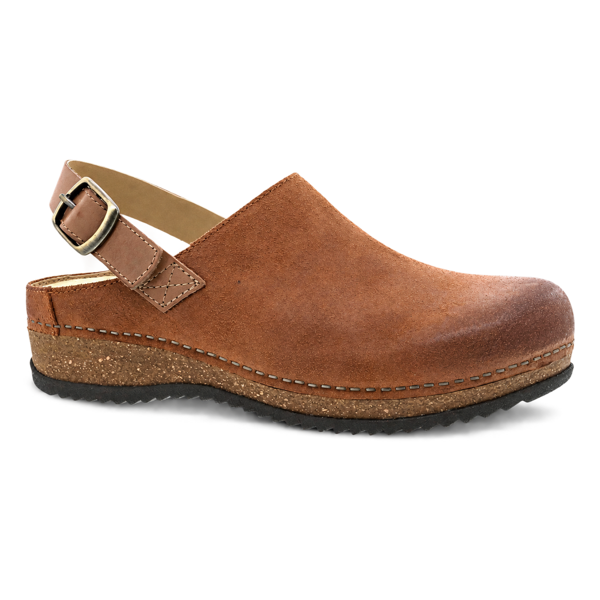 Dansko Merrin-Tan Burnished Suede
