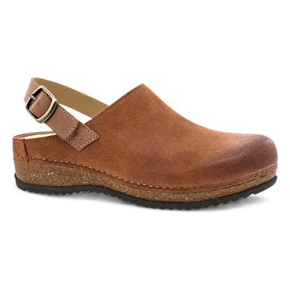 Dansko Merrin-Tan Burnished Suede