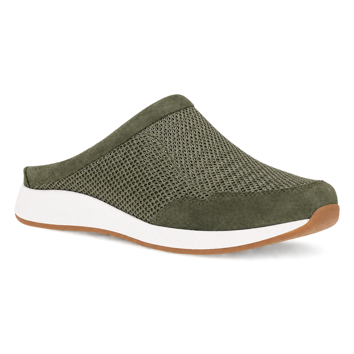Dansko Claudia Clog-Olive Mesh
