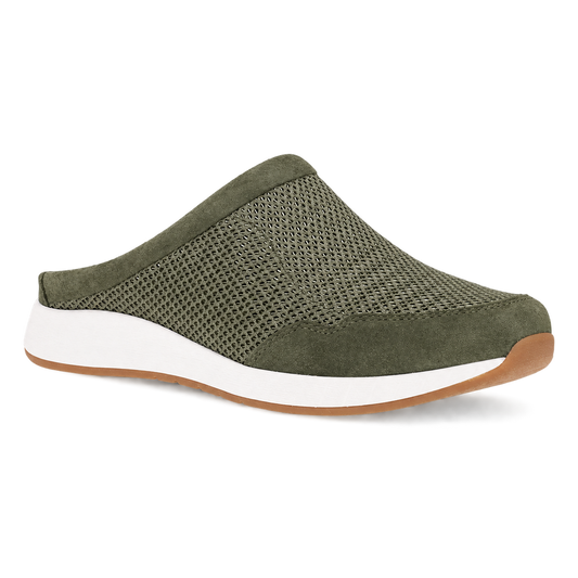 Dansko Claudia Clog-Olive Mesh