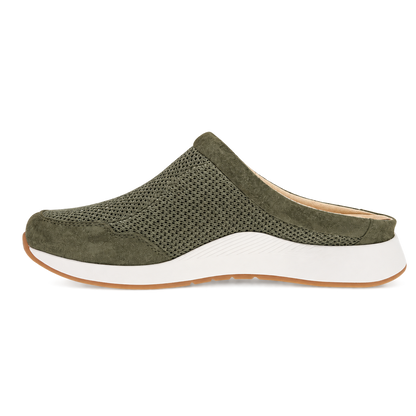 Dansko Claudia Clog-Olive Mesh