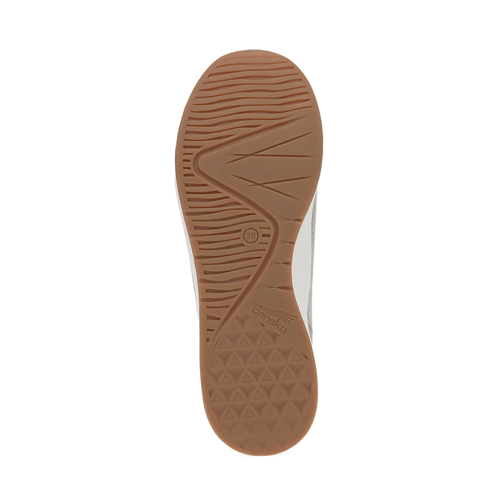 Dansko Clementine-Light Grey Nubuck