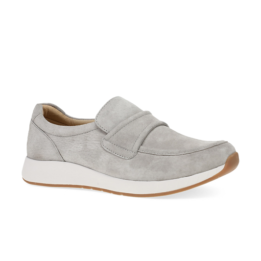 Dansko Clementine-Light Grey Nubuck