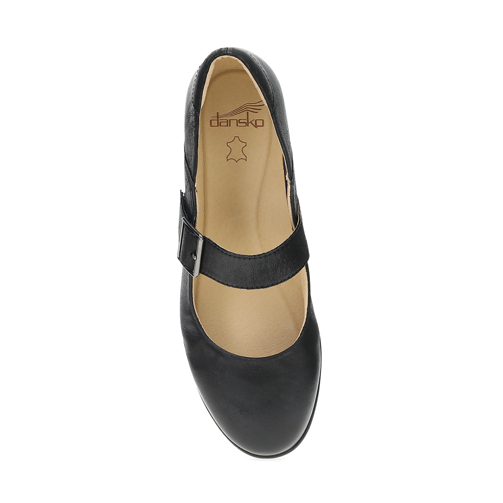 Dansko Collete-Black Bunished Nubuck