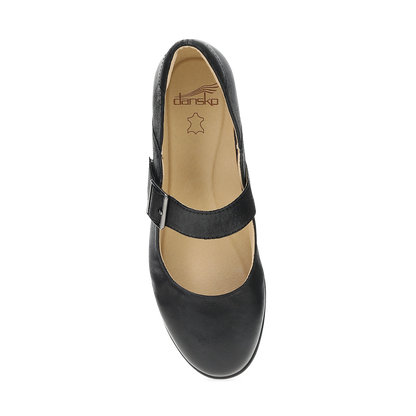 Dansko Collete-Black Bunished Nubuck