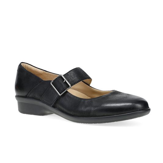 Dansko Collete-Black Bunished Nubuck