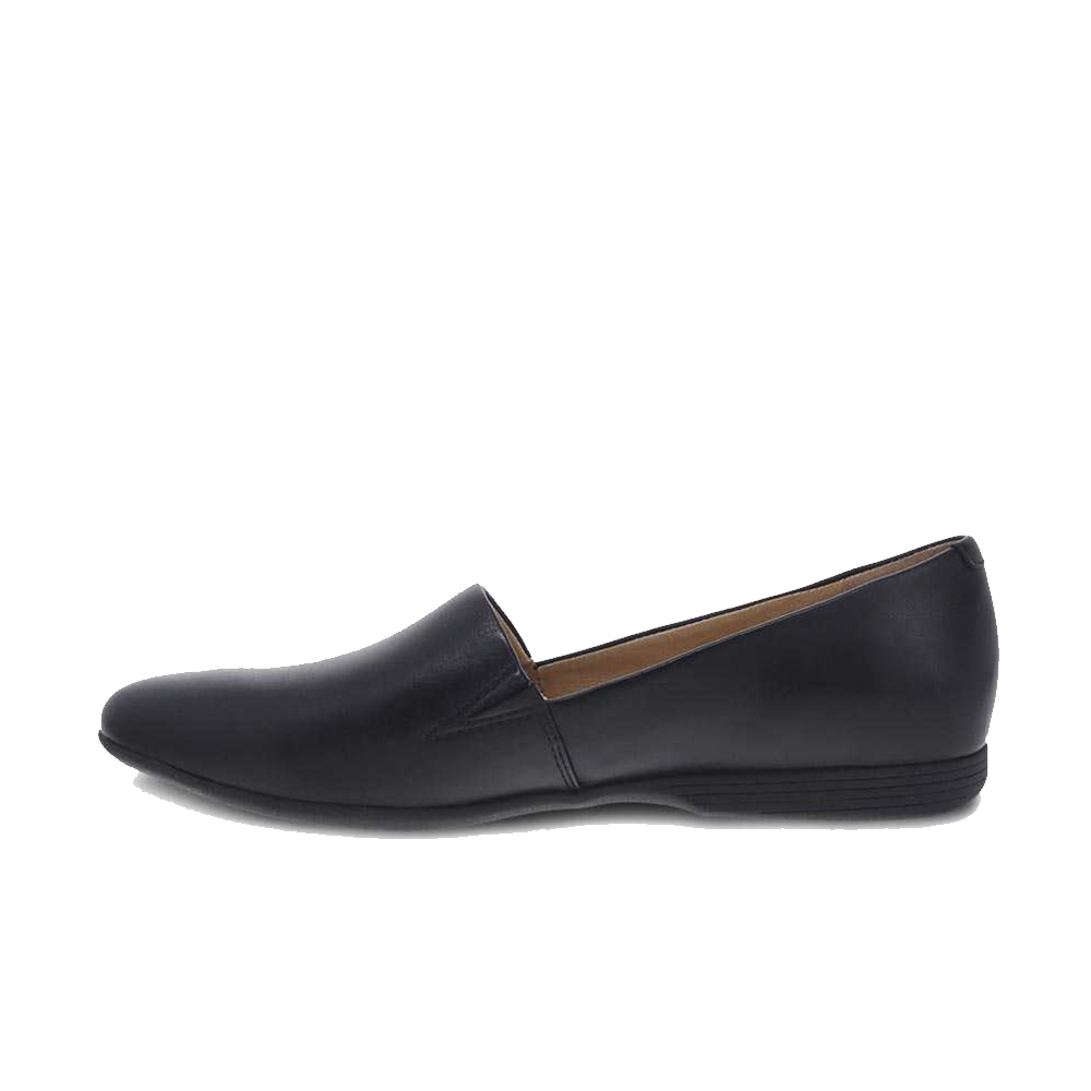 Dansko Larisa-Wide Black Milled Nappa