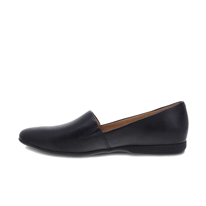 Dansko Larisa-Wide Black Milled Nappa