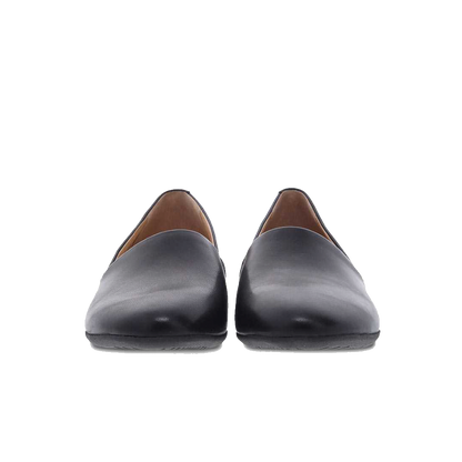 Dansko Larisa-Wide Black Milled Nappa