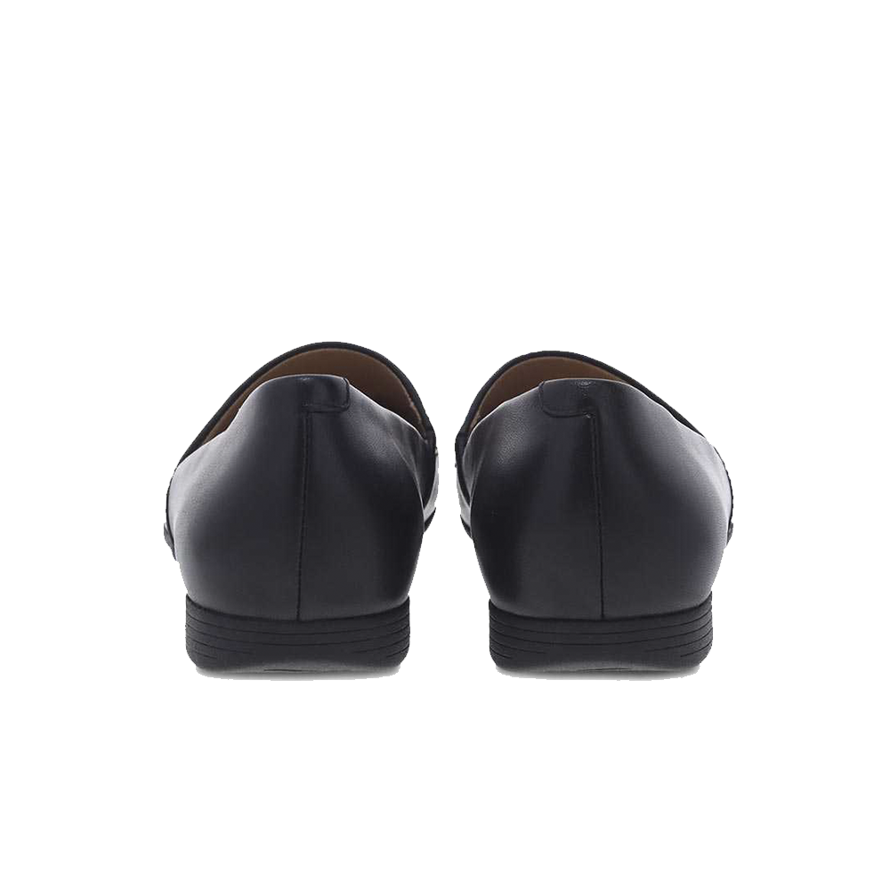 Dansko Larisa-Wide Black Milled Nappa