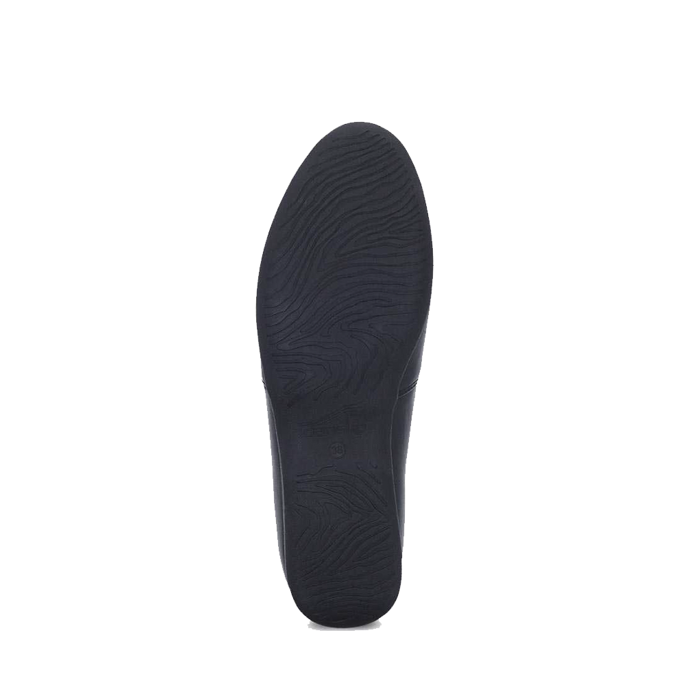 Dansko Larisa-Wide Black Milled Nappa