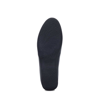 Dansko Larisa-Wide Black Milled Nappa