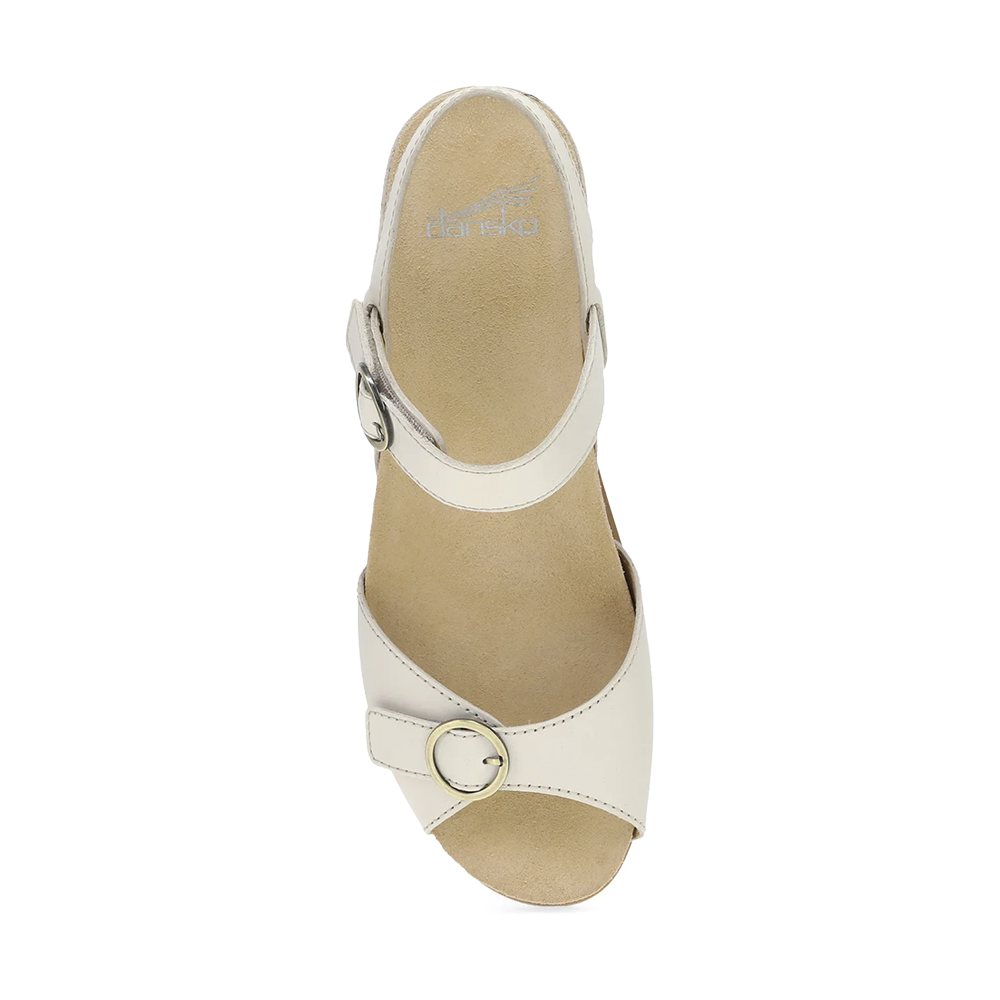 Dansko Candace-Ivory Full Grain
